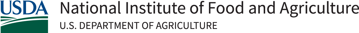 USDA NIFA logo.