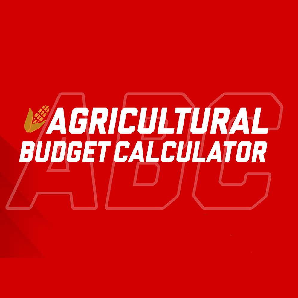 Ag Budget Calculator logo.