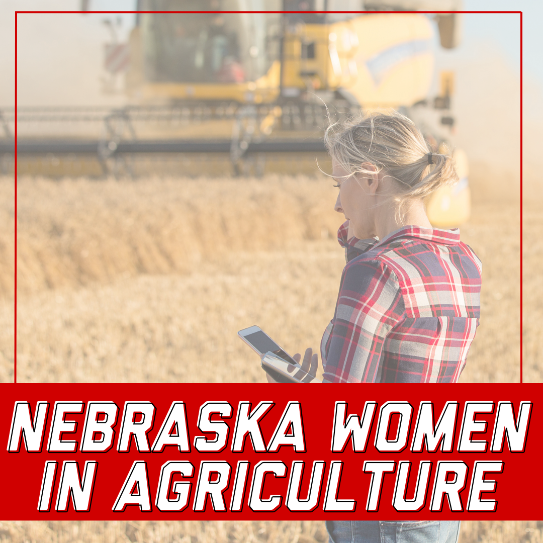 Nebraska Women in Agriculture graphic. 