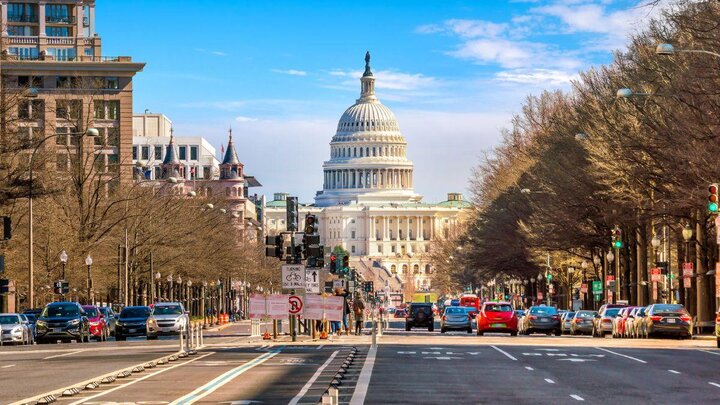 Photo of U.S. capitol building.