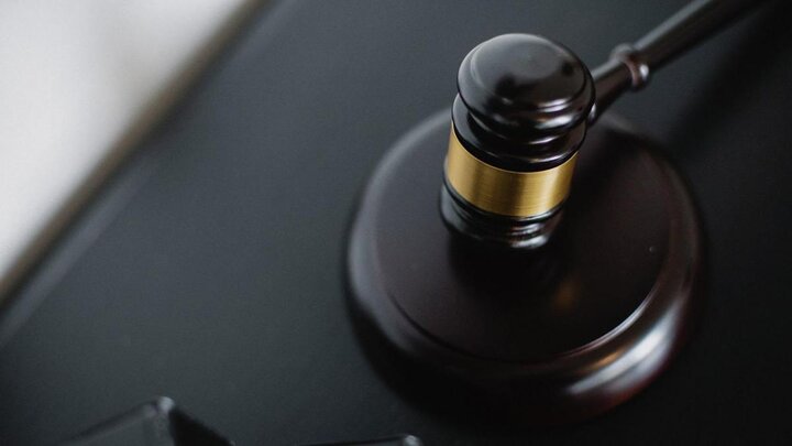 Closeup of a judge's gavel.