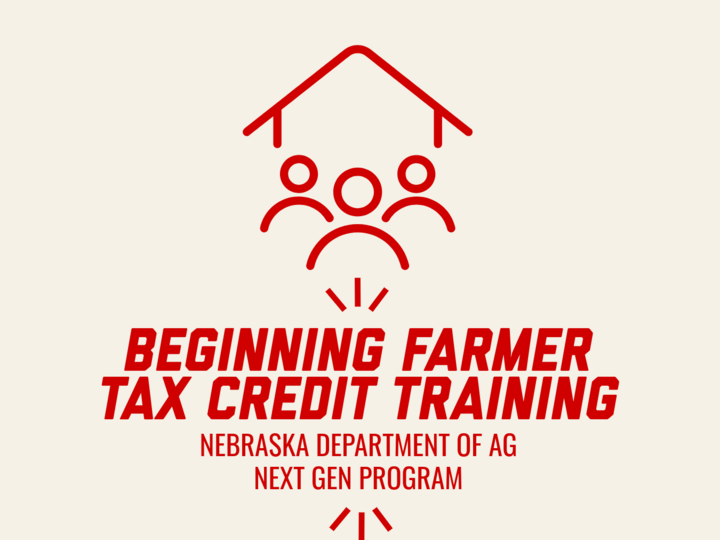 Beginning Farmer Tax Credit Training Course graphic.