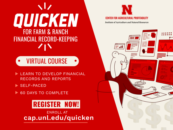 Quicken course graphic.