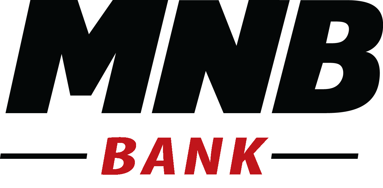 MNB Bank logo.